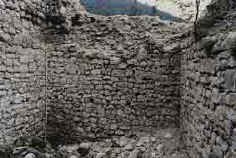I muri della torre vista dal'interno